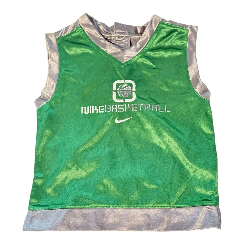 Nike Kids Green Basketball Tank Top- Size 12 months
